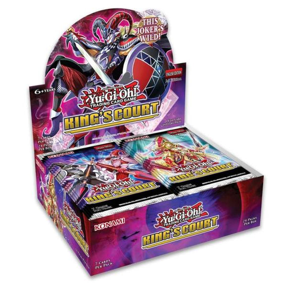 Yugioh - King's Court Sealed Booster Box