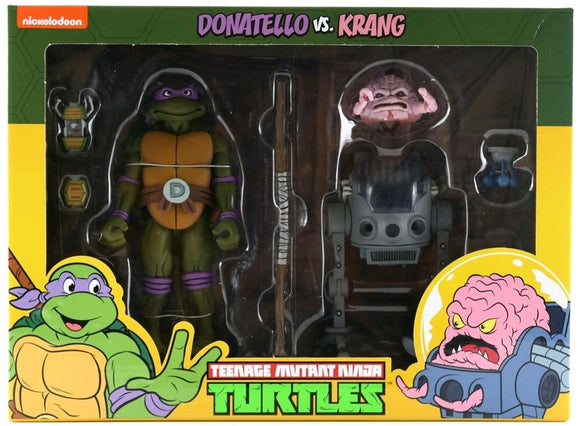 Teenage Mutant Ninja Turtles - Donatello vs Krang Action Figure 2-pack