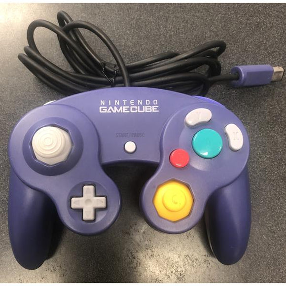Nintendo Gamecube Controller Genuine Indigo Purple