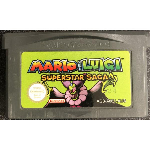 Mario & Luigi Superstar Saga Gameboy Advance Cartridge Only
