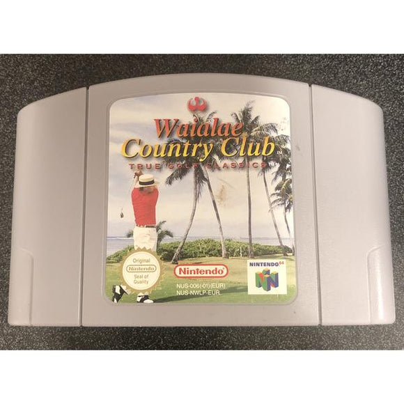 Waialae Country Club True Golf Classics N64 Cartridge Only