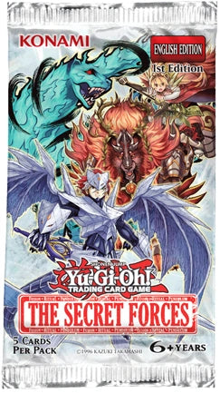 Yugioh The Secret Forces Booster Pack