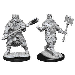 Dungeons & Dragons - Nolzur's Marvelous Unpainted Miniatures: Human Barbarian Male