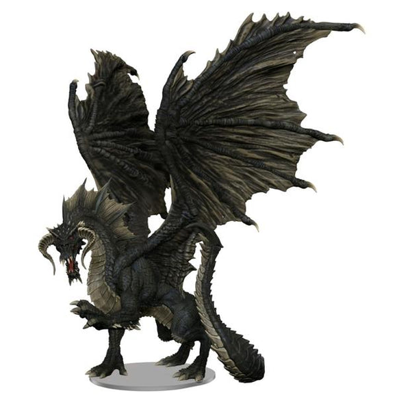 Dungeons & Dragons - Icons of the Realms Adult Black Dragon Premium Figure