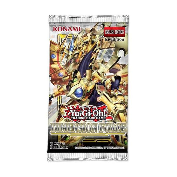 Yugioh - Dimension Force Booster Pack