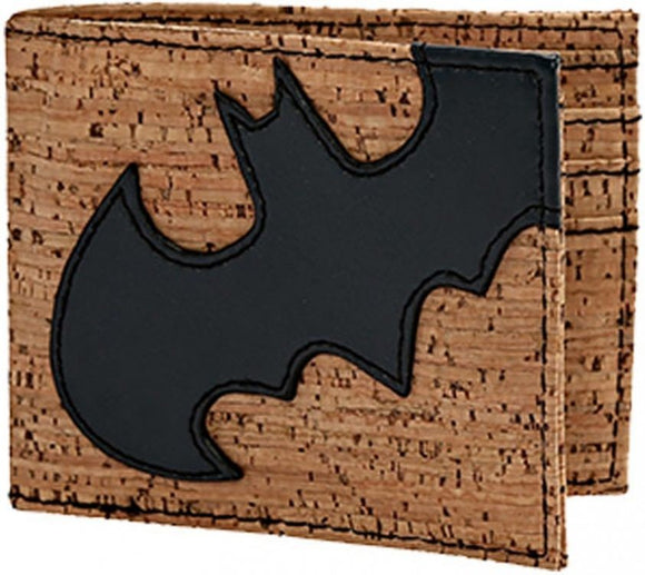 Batman Cork & Applique Bi-fold Wallet