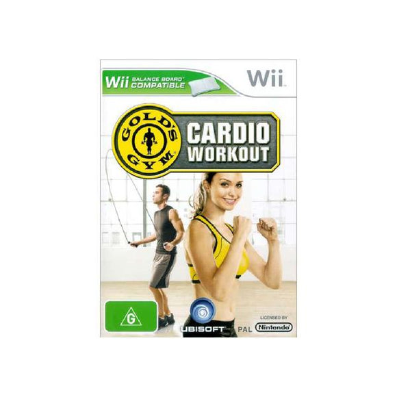 Gold's Gym Cardio Workout Wii (Pre-Played)