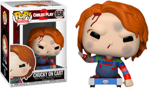 Childs Play - Chucky on Cart Hot Topic Exclusive Pop! Vinyl