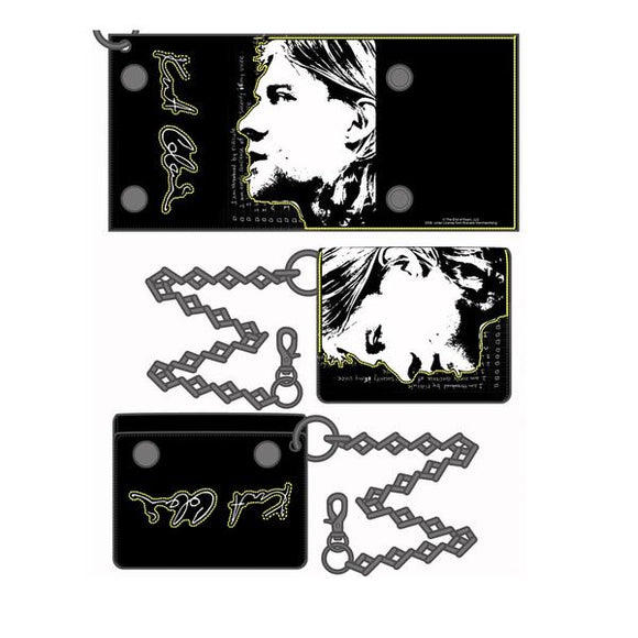 Kurt Cobain - Wallet With Chain