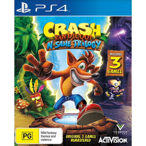 Crash Bandicoot: N-Sane Trilogy PS4 (Pre-Played)