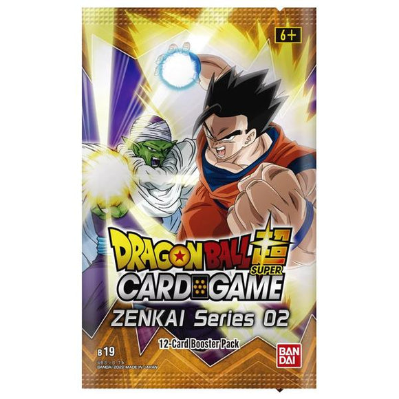 Dragon Ball Super Card Game Zenkai Series Set 2 B19 Booster Pack