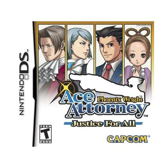 Phoenix Wright Ace Attorney Justice For All DS (Pre-Played)