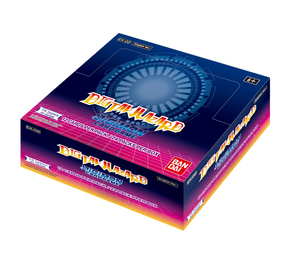 Digimon Card Game Digital Hazard (EX02) Booster Display