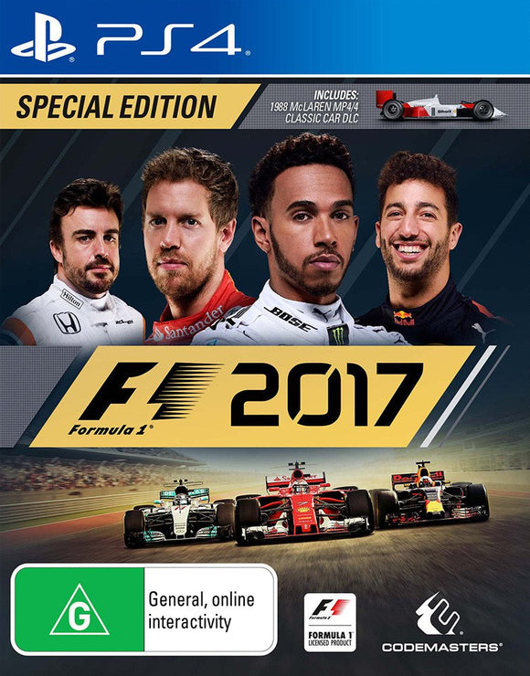 F1 2017 Special Edition PS4
