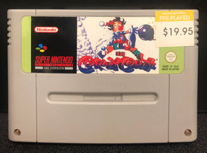 Kid Klown In Crazy Chase SNES Cartridge Only