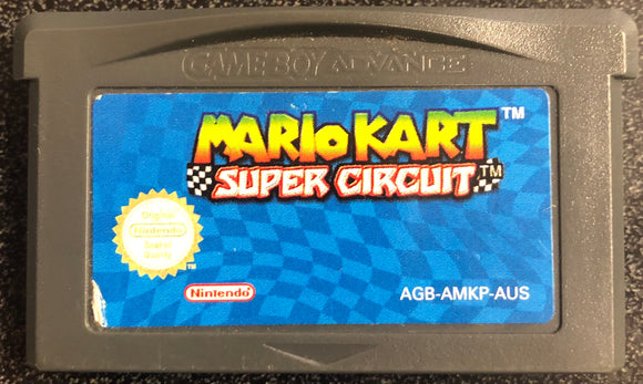 Mario Kart Super Circuit Gameboy Advance Cartridge Only