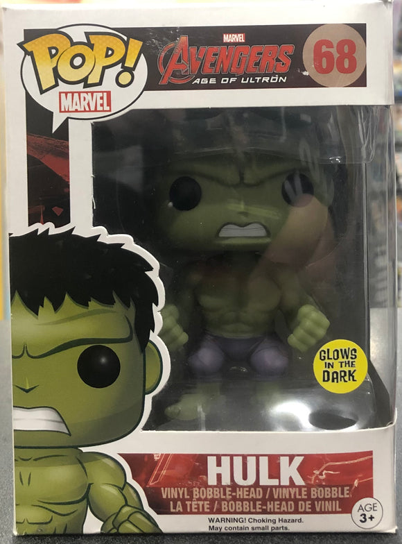 Avengers 2: Age of Ultron - Hulk Glow Pop! Vinyl (Traded)