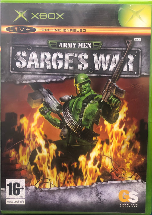 Army Men Sarge's War Xbox