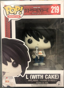 Death Note - L (with Cake) US Exclusive Pop! Vinyl