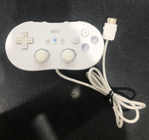Wii Genuine Classic Controller - White (Pre-Played)