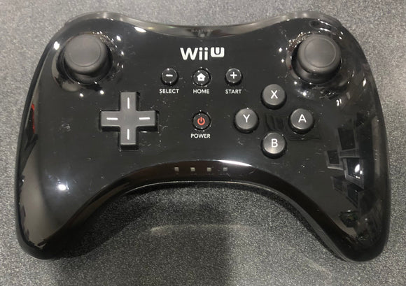 WiiU Genuine Classic Pro Wireless Controller - Black (Pre-Played)
