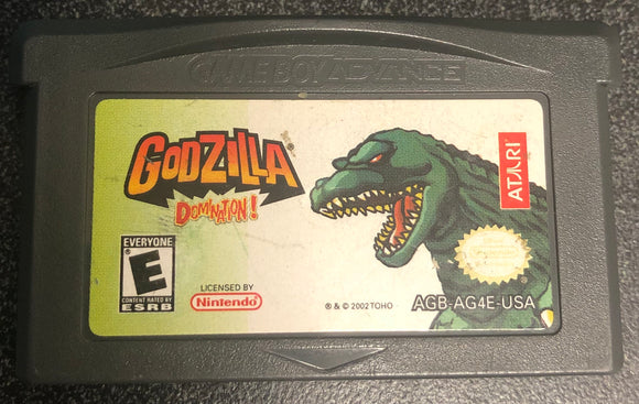 Godzilla Domination Gameboy Advance Cartridge Only
