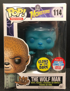 Monsters The Wolf Man Glow NY 2016 Pop! Vinyl