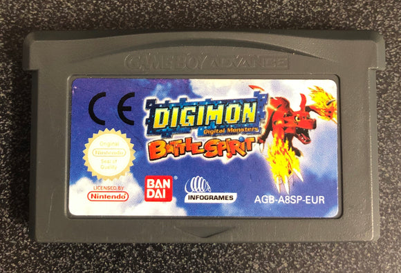 Digimon Battle Spirit Gameboy Advance Cartridge Only