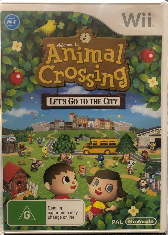 Animal Crossing Let's Go To The City Wii - pp