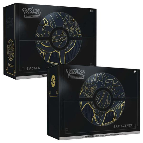 Pokemon - TCG - Sword & Shield Elite Trainer Box Plus Zacian or Zamazenta