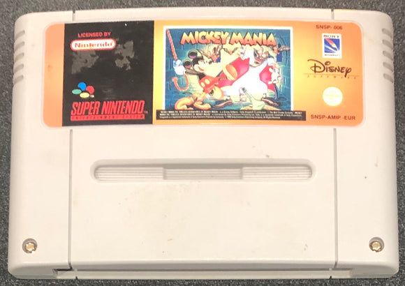 Mickey Mania SNES Cartridge Only
