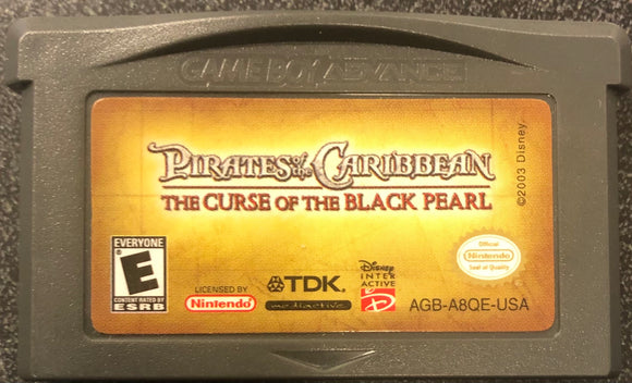 Pirates Of The Caribbean The Curse Of The Black Pearl - GBA