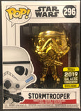 Star Wars - Stormtrooper Gold Chrome SW19 US Exclusive Pop! Vinyl (Traded)