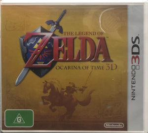The Legend Of Zelda - Ocarina Of Time 3D 3DS (Traded)