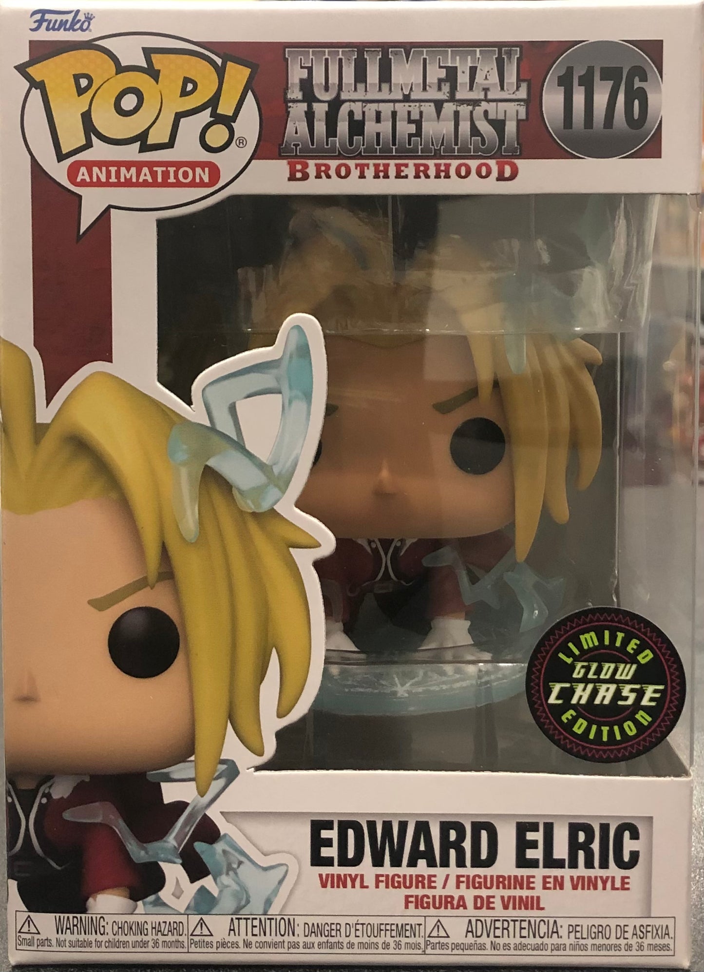 Fullmetal Alchemist: Brotherhood - Edward Elric with Energy CHASE Pop! Vinyl
