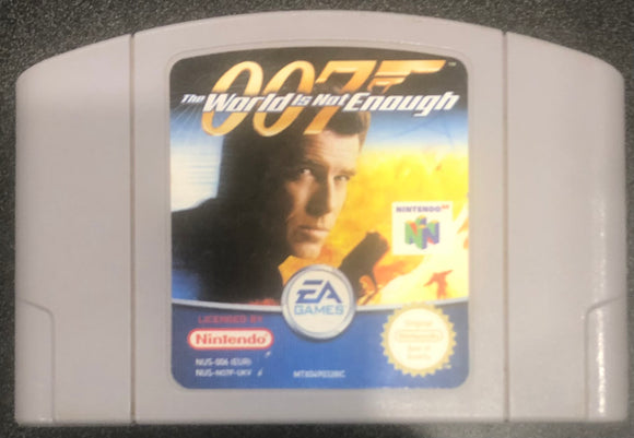 007 The World Is Not Enough N64 Cartridge Only