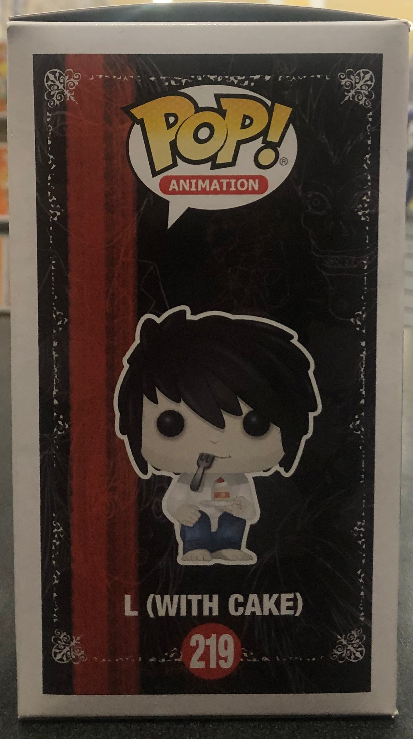 Death Note - L (with Cake) US Exclusive Pop! Vinyl