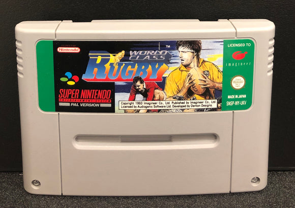 World Class Rugby SNES Cartridge Only