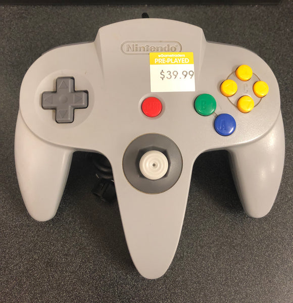 Nintendo 64 Genuine Controller Grey