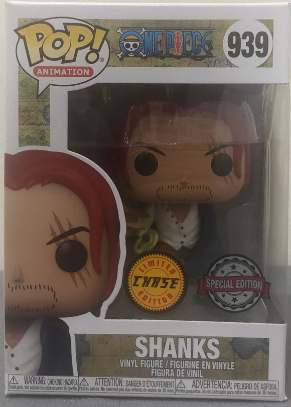 One Piece - Shanks US Exclusive Pop! Vinyl CHASE