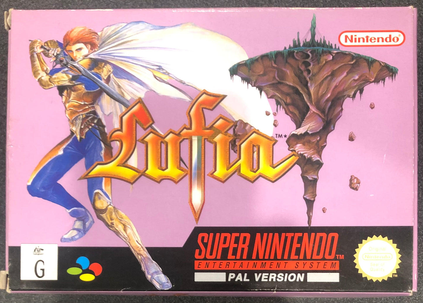 Lufia SNES Boxed