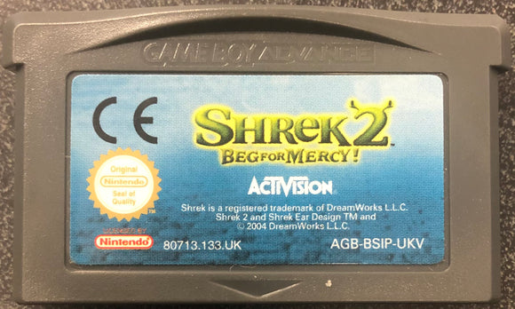 Shrek 2 Beg For Mercy - GBA