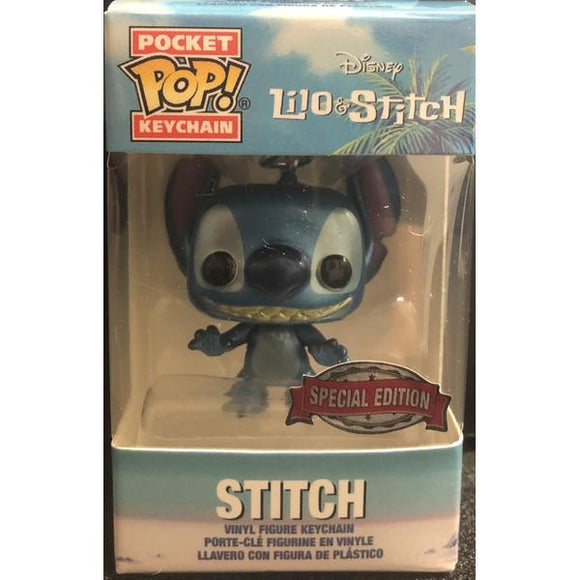 Lilo & Stitch - Stitch Metallic US Exclusive Pocket Pop! Keychain
