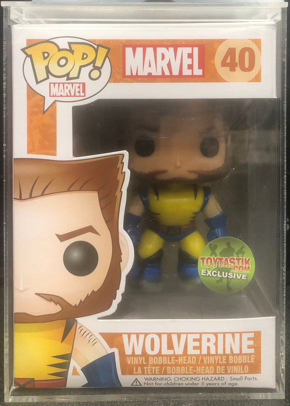 Marvel Wolverine Unmasked Toytastik.com Exclusive Pop Vinyl