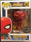 Avengers Infinity War Iron Spider Red Chrome Pop! Vinyl