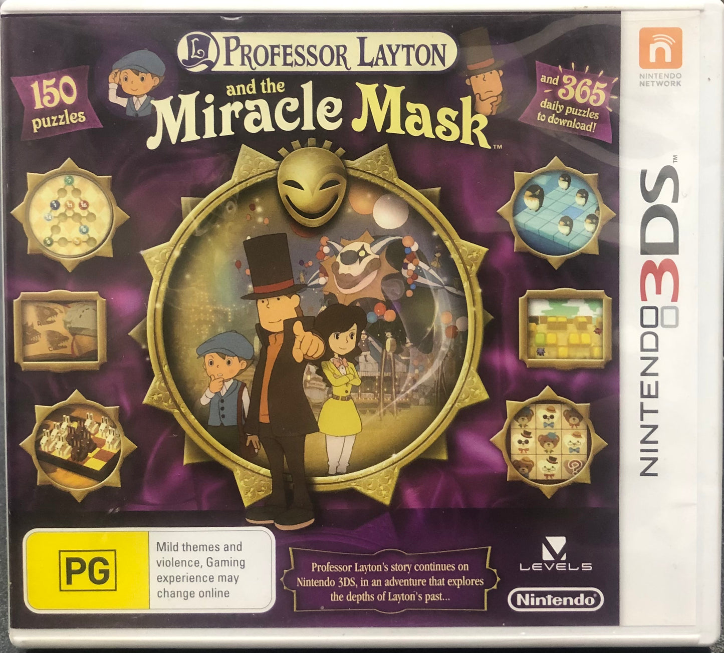 Professor Layton And The Miracle Mask 3DS