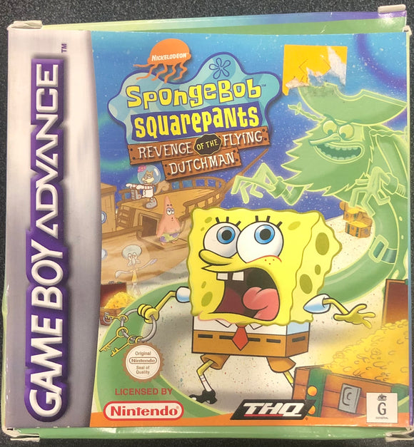 Spongebob Squarepants Revenge Of The Flying Dutchman - GBA (Boxed)