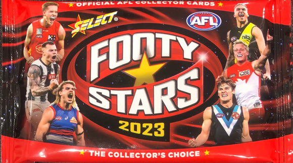 2023 AFL Footy Stars Booster Pack