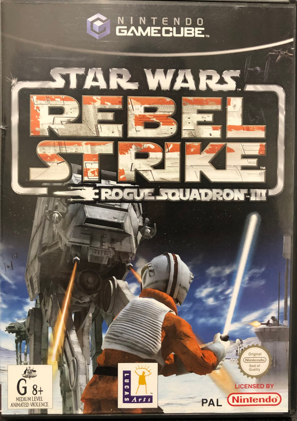 Star Wars Rebel Strike Rogue Squadron III Gamecube