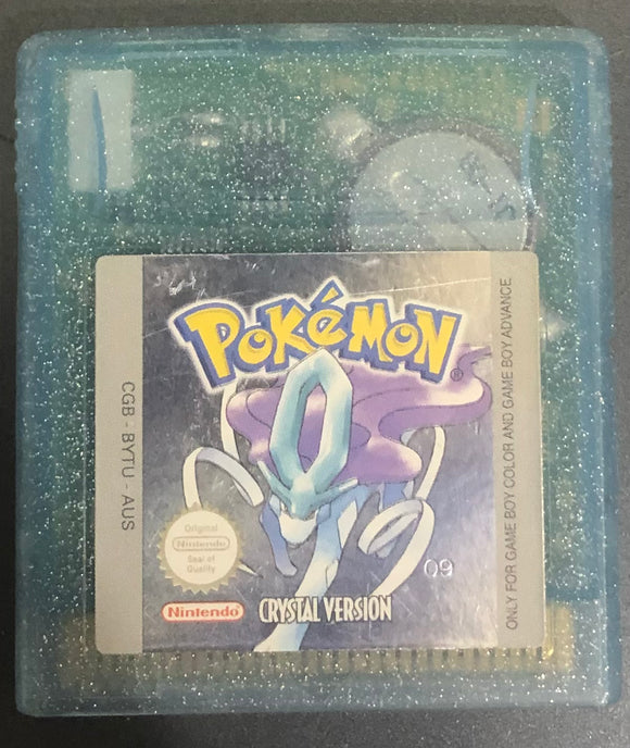 Pokemon Crystal Gameboy Color Cartridge Only